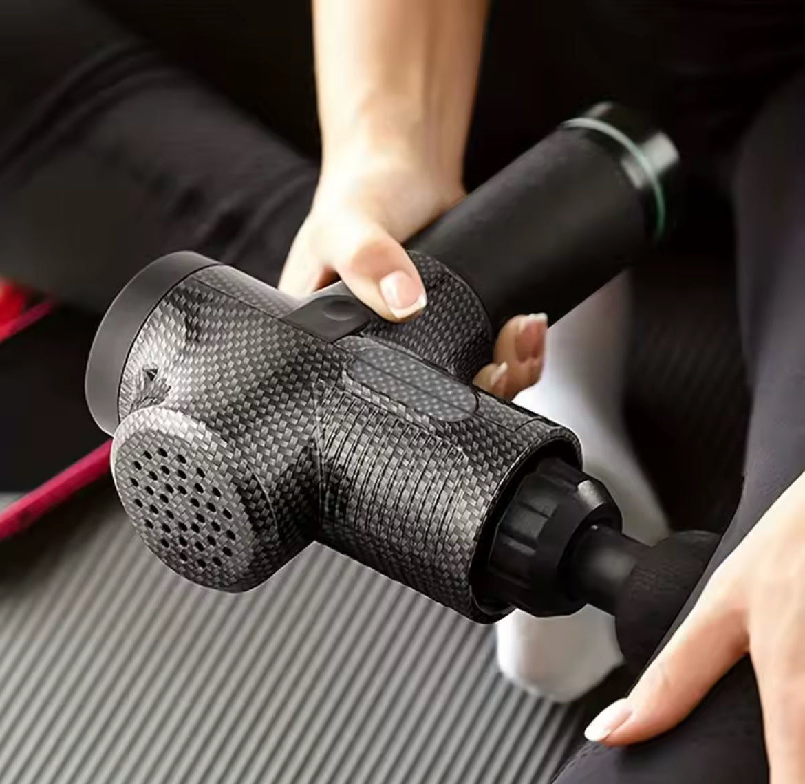 Fascial Massage Gun Electric Percussion Pistol Massager Body Neck Back Deep Tissue Muscle Relaxation Fitness Tool For Shoulder