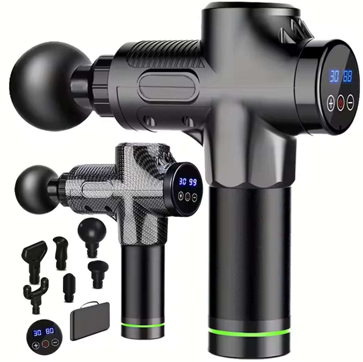 Fascial Massage Gun Electric Percussion Pistol Massager Body Neck Back Deep Tissue Muscle Relaxation Fitness Tool For Shoulder