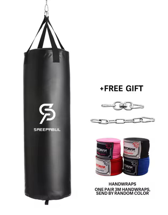 40/46in Professional Boxing Sandbag Punching Bag Training Fitness With Hanging Kick Adults Gym Exercise Empty-Heavy Boxing Bag